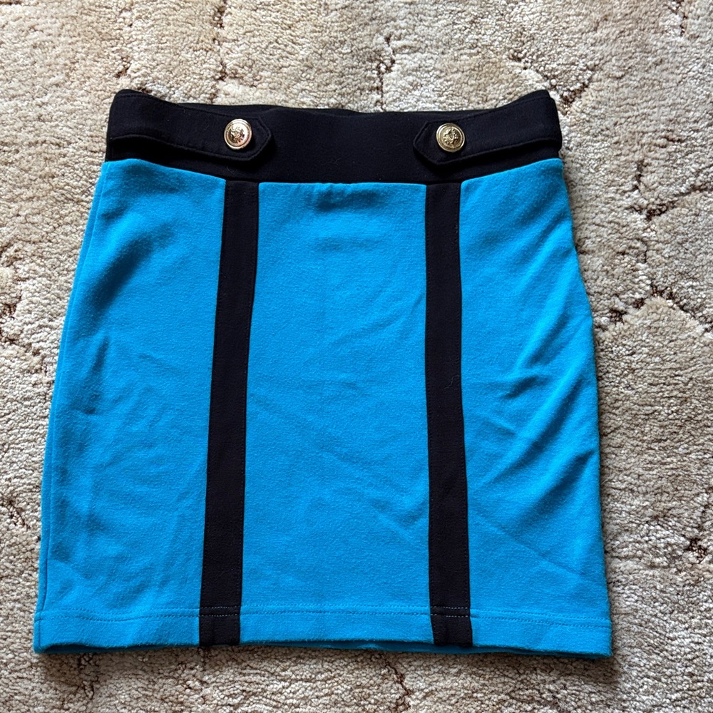 🧡2/$15🧡 Forever 21 Blue and Black Mini Skirt